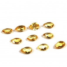 Citrine 10x7mm pear briolette 1.6 cts